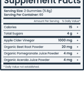 Private Label Apple Cider Vinegar Gummies