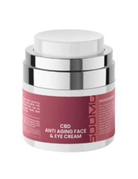 Private Label Anti-aging Face and Eye Cream with CBD