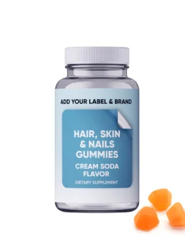 Private Label Hair, Skin and Nails Gummies