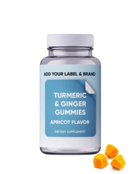 Private Label Turmeric and Ginger Gummies