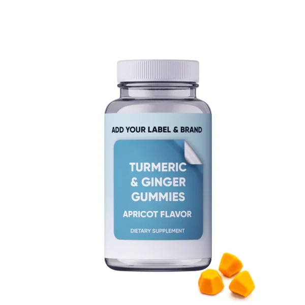 Private Label Turmeric and Ginger Gummies